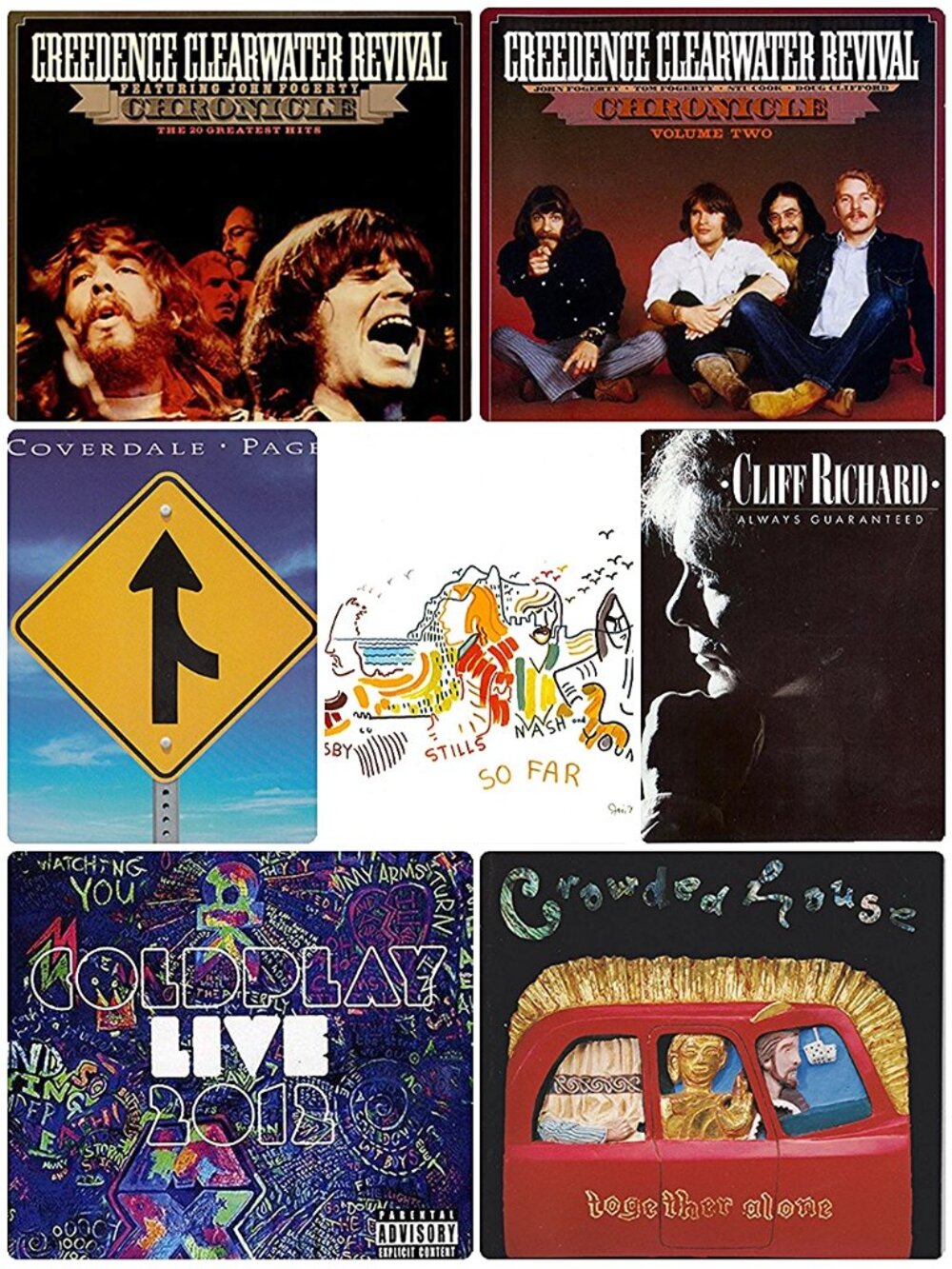 Lot Of 7 Various CDs